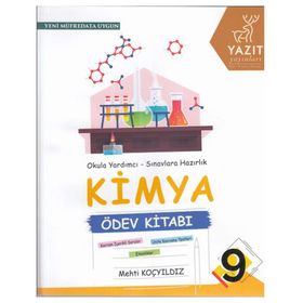 Yazıt Yayınları 9. Sınıf Kimya Ödev Kitabı