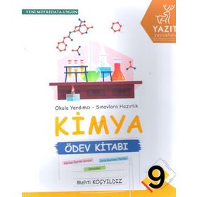 Yazıt Yayınları 9. Sınıf Kimya Ödev Kitabı