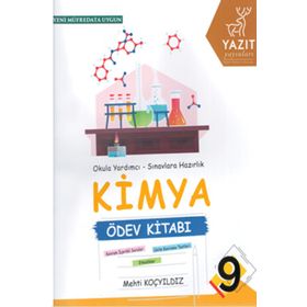 Yazıt Yayınları 9. Sınıf Kimya Ödev Kitabı