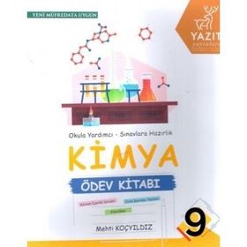 Yazıt Yayınları 9. Sınıf Kimya Ödev Kitabı
