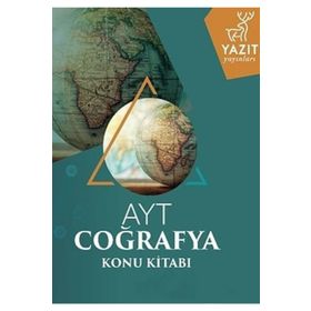 Yazıt Yayınları AYT Cografya Konu Kitabı