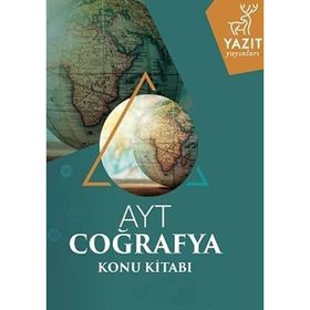 Yazıt Yayınları AYT Cografya Konu Kitabı