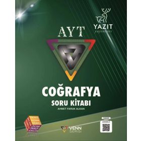 Yazıt Yayınları AYT Coğrafya Venn Serisi Soru Kitabı