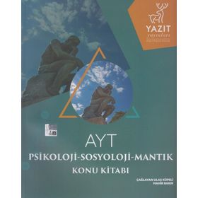 Yazıt Yayınları AYT Psikoloji Sosyoloji Mantık Konu Kitabı