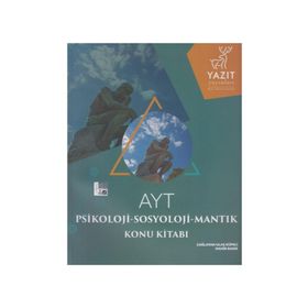 Yazıt Yayınları AYT Psikoloji Sosyoloji Mantık Konu Kitabı