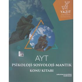 Yazıt Yayınları AYT Psikoloji Sosyoloji Mantık Konu Kitabı
