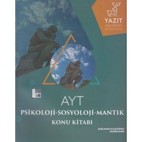 Yazıt Yayınları AYT Psikoloji Sosyoloji Mantık Konu Kitabı