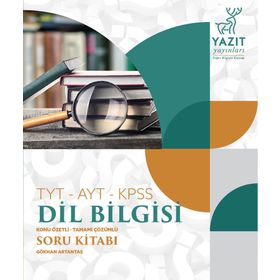Yazıt Yayınları TYT AYT KPSS Dil Bilgisi Konu Özetli Soru Kitabı