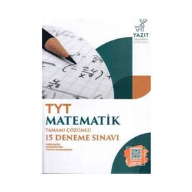 Yazıt Yayınları TYT Matematik Tamamı Çözümlü 15 Deneme Sınavı