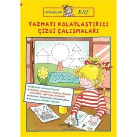 Yazmayı Kolaylaştırıcı Çizgi Çalışmaları-Arkadaşım Elif - Hanna Sörensen