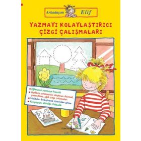 Yazmayı Kolaylaştırıcı Çizgi Çalışmaları-Arkadaşım Elif - Hanna Sörensen