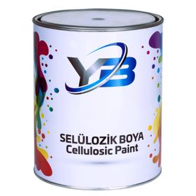 YB 0,75 kg Selülozik Mat Siyah Boya
