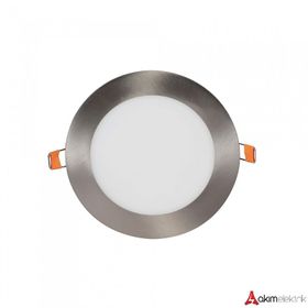 Ycl ALP-1103B 3W Sıva Altı Yuvarlak Beyaz Saten Panel