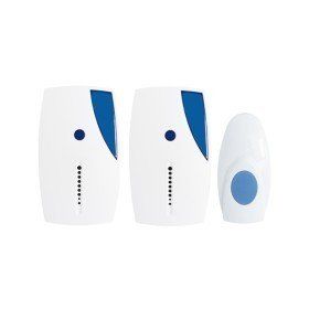Ycl YKZ-1005 Mavi Uzaktan Kumandalı 2 Zil 1 Buton
