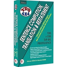 YDS 4X4 Set 1. Kitap Sentence Completion Translation and Restatement - Gürcan Günay Mustafa Demir