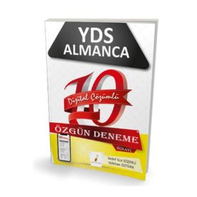 YDS Almanca Dijital Çözümlü Çek Kopart 10 Özgün Deneme Sınavı Gökhan Öztürk Pelikan Yayınları