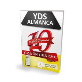 YDS Almanca Dijital Çözümlü Çek Kopart 10 Özgün Deneme Sınavı Gökhan Öztürk Pelikan Yayınları
