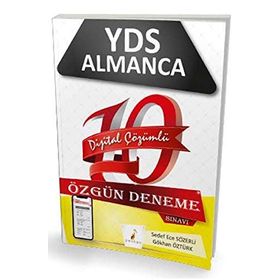 YDS Almanca Dijital Çözümlü Çek Kopart 10 Özgün Deneme Sınavı Gökhan Öztürk Pelikan Yayınları