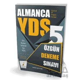 YDS Almanca Özgün 5 Deneme Sınavı Rahim Şentürk Pelikan Yayınevi