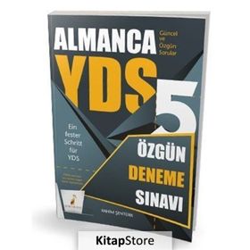 YDS Almanca Özgün 5 Deneme Sınavı Rahim Şentürk Pelikan Yayınevi
