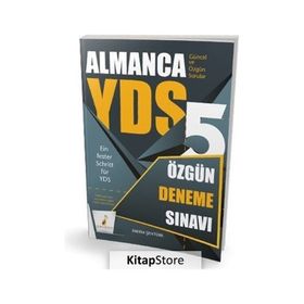 YDS Almanca Özgün 5 Deneme Sınavı Rahim Şentürk Pelikan Yayınevi