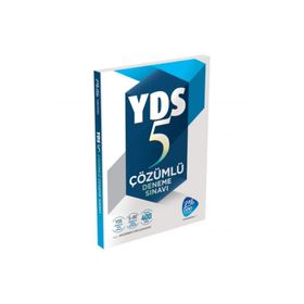 YDS Çözümlü Denemeler 15 Adet Çözümlü Deneme Sınav Seti-YDS Publishing Yayınları