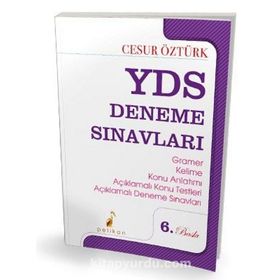 YDS Deneme Sınavları Cesur Öztürk Pelikan Yayınları