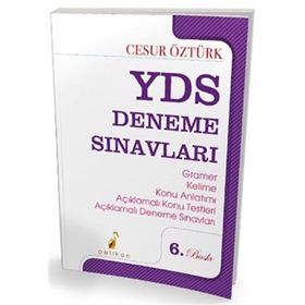 YDS Deneme Sınavları Cesur Öztürk Pelikan Yayınları