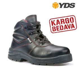 Yds EL 170 S3 Çelik Burunlu Tabanlı Siyah İş Ayakkabısı