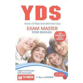 YDS EXAM MASTER SORU BANKASI (CD VE YDS DENEME SETI HEDIYELI) - A. NEJAT ALPEREN