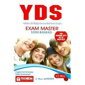 YDS EXAM MASTER SORU BANKASI (CD VE YDS DENEME SETI HEDIYELI) - A. NEJAT ALPEREN