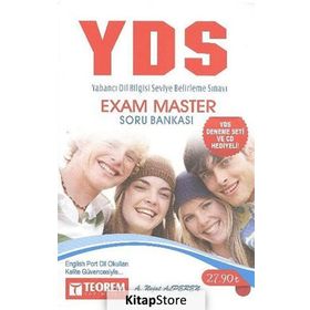 YDS EXAM MASTER SORU BANKASI (CD VE YDS DENEME SETI HEDIYELI) - A. NEJAT ALPEREN