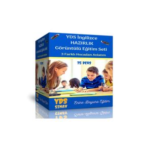 YDS Hazırlık İngilizce Görüntülü Eğitim Seti 75 Ders Videosu Enine Boyuna Eğitim