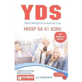 YDS HEDEF İLK 41 SORU (YDS DENEME HEDIYELI) - ŞULE DÜZDEMIR