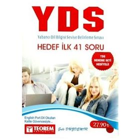 YDS HEDEF İLK 41 SORU (YDS DENEME HEDIYELI) - ŞULE DÜZDEMIR