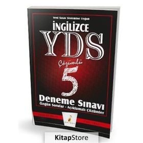 YDS İngilizce 5 Deneme Çözümlü - Pelikan Kitabevi