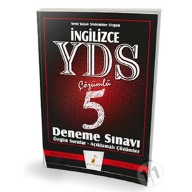 YDS İngilizce 5 Deneme Çözümlü - Pelikan Kitabevi