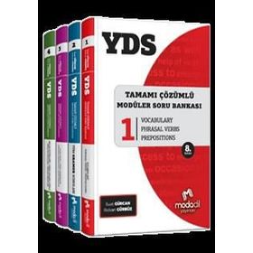 YDS Modüler Soru Bankası Seti Modadil Yayınları