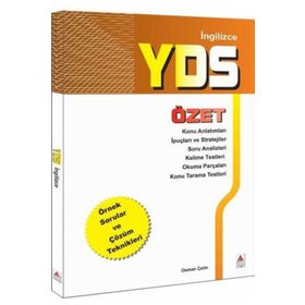 Yds Özet İngilizce Delta Kültür Yayınları