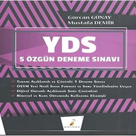 YDS Özgün 5'li Deneme Sınavı-Pelikan Yayınları