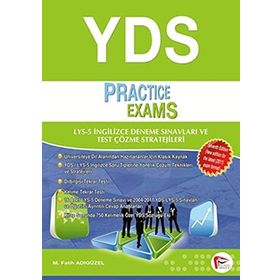YDS PRACTICE EXAMS - M. FATIH ADIGÜZEL (ISBN:9786055270025)