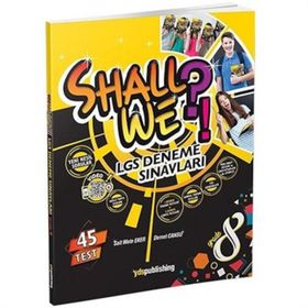 YDS Publishing Yayınları 8. Sınıf Shall We Deneme Sınavları