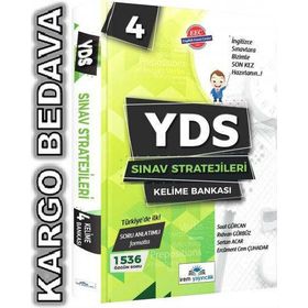 YDS Sınav Stratejileri 4 Kelime Bankası - Suat Gürcan Ercüment Cem Çuhadar suat ridvan gurbuz Sertan Acar