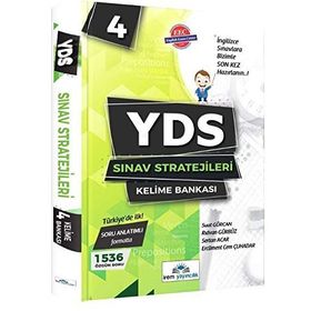 YDS Sınav Stratejileri 4 Kelime Bankası - Suat Gürcan Ercüment Cem Çuhadar suat ridvan gurbuz Sertan Acar