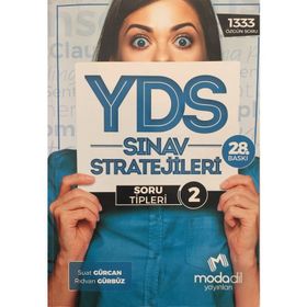 YDS Sınav Stratejileri Soru Tipleri 2-Modadil Yayınları