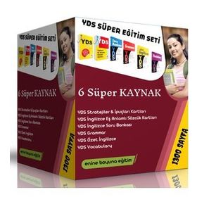 YDS Süper Eğitim Seti 6 Süper Kaynak