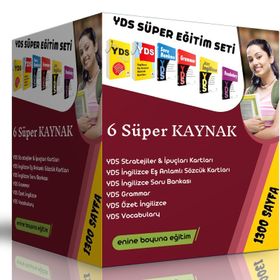 YDS Süper Eğitim Seti 6 Süper Kaynak
