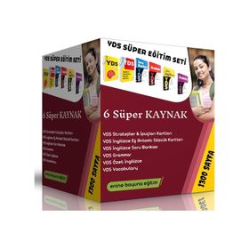 YDS Süper Eğitim Seti 6 Süper Kaynak