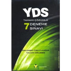 YDS Tamamı Çözümlü 7 Deneme Sınavı - Ercüment Cem Çuhadar Volkan Gölgesiz