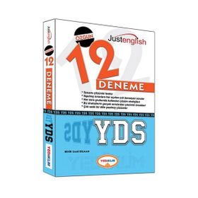 YDS Tamamı Çözümlü Özgün 12 Deneme Sınavı Yediiklim Yayınları